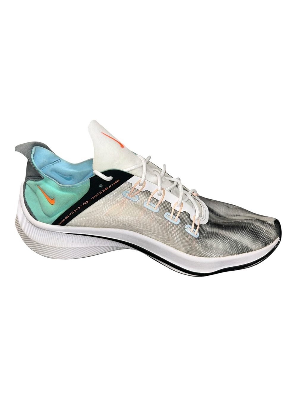 Nike EXP-X14 QS Running Shoes Men’s Size 9.5 / Women’s 11 - Picture 3 of 13